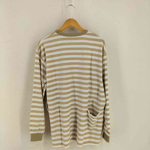 EACHTIME. パイル地ボーダートップス メンズ JPN:L