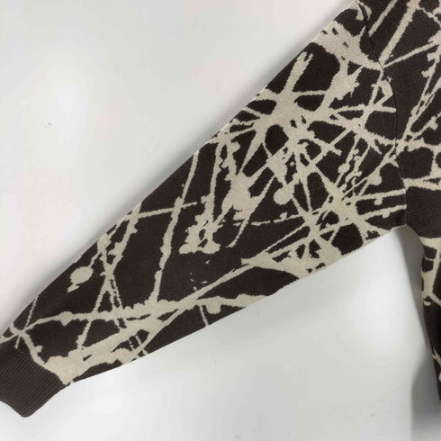 City Ambient Products ペイント ジャカード クルーネック ニット メンズ JPN:M