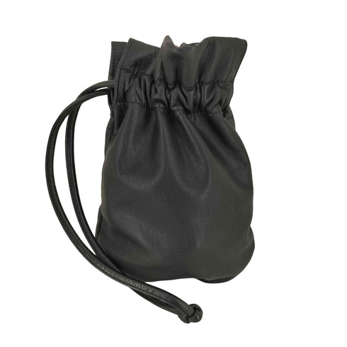 レザー巾着袋 メンズ