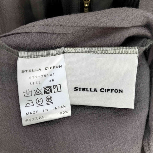 ステラシフォン STELLA CIFFON Fine spun Organza Blouson ファインスパンオーガンザブルゾン レディース JPN:36