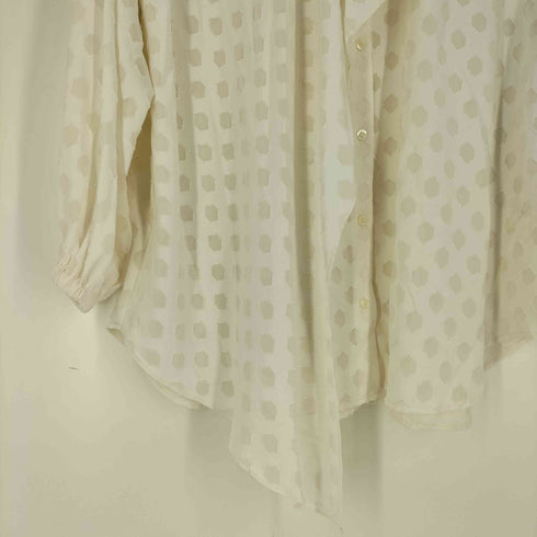 ステラシフォン STELLA CIFFON カットデザイン シアー ボウタイシャツ レディース JPN:36