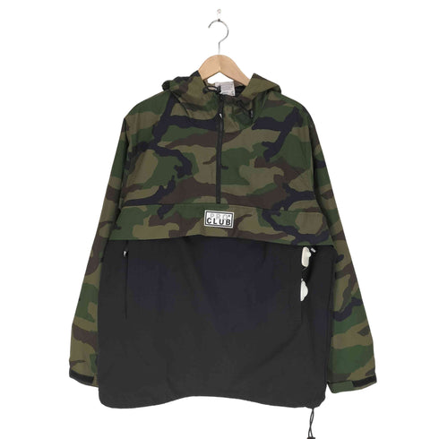 プロクラブ PRO CLUB カモ柄 アノラックウインドブレーカー メンズ import:L
