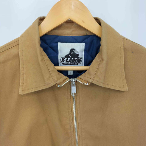 エクストララージ XLARGE ダック地 裏地キルティング ワークジャケット メンズ L