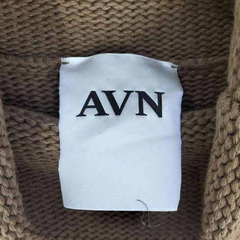 AVN ハイネック ローゲージ クロップドニット レディース EUR:40