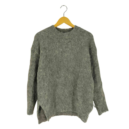 オメカシ omekashi アルパカ起毛クルーニット レディース FREE