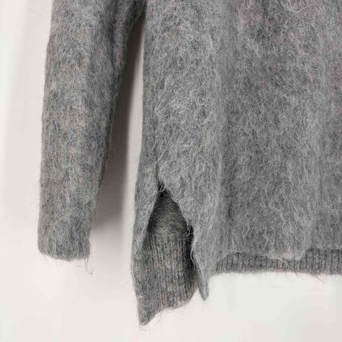 オメカシ omekashi アルパカ起毛クルーニット レディース FREE