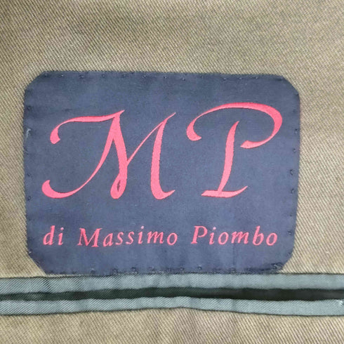 MP di Massimo Piombo イタリア製 3B コットンテーラードジャケット メンズ 46