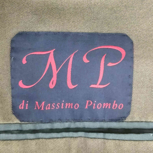 MP di Massimo Piombo イタリア製 3B コットンテーラードジャケット メンズ 46