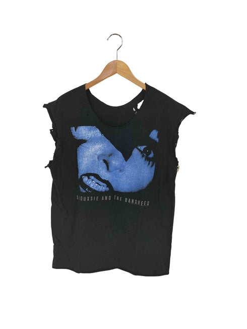 ダメージ加工 2011コピーライト リメイク タンクトップ メンズ