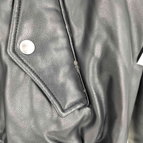 ジーブイジーブイ GVGV Fake Leather Lace Up MA-1 Blouson レディース JPN:40