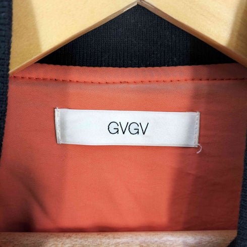 ジーブイジーブイ GVGV Fake Leather Lace Up MA-1 Blouson レディース JPN:40
