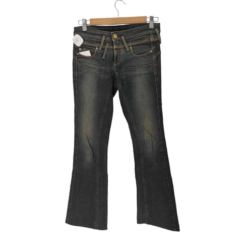 サムシング SOMETHING vienus jean ローライズ フレアデニムパンツ y2k レディース 28×33