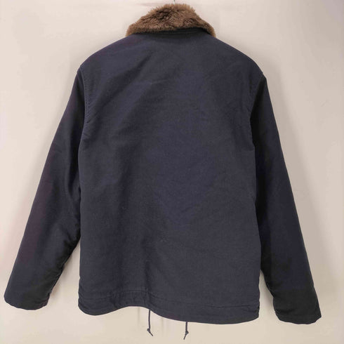 アルファインダストリーズ ALPHA INDUSTRIES N-1 DECK JACKET ミリタリー デッキ ジャケット UNIVERSALジップ ステンシル メンズ import:L