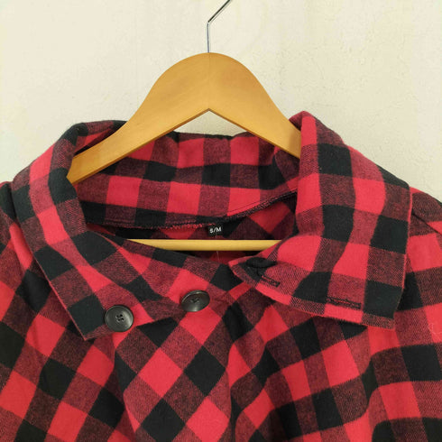 The Vermont Flannel チェック柄ポンチョ メンズ