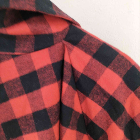 The Vermont Flannel チェック柄ポンチョ メンズ