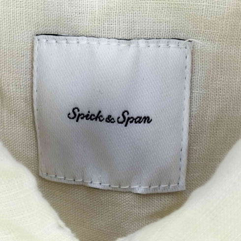 スピックアンドスパン Spick and Span リネンビックシャツ2 レディース