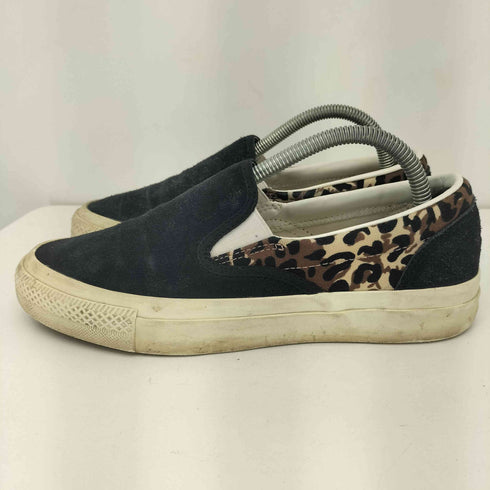 コンバース CONVERSE レオパード スリッポン スケートボード スニーカー メンズ JPN:25