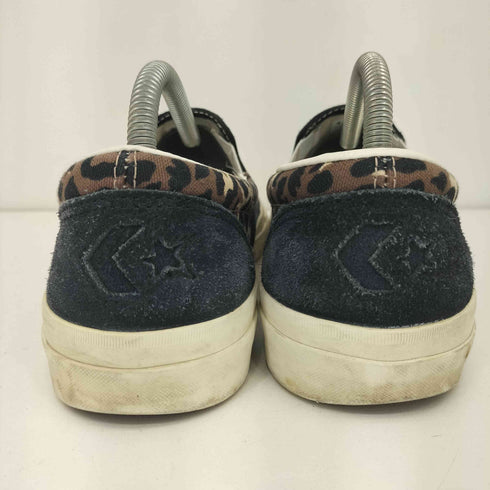 コンバース CONVERSE レオパード スリッポン スケートボード スニーカー メンズ JPN:25