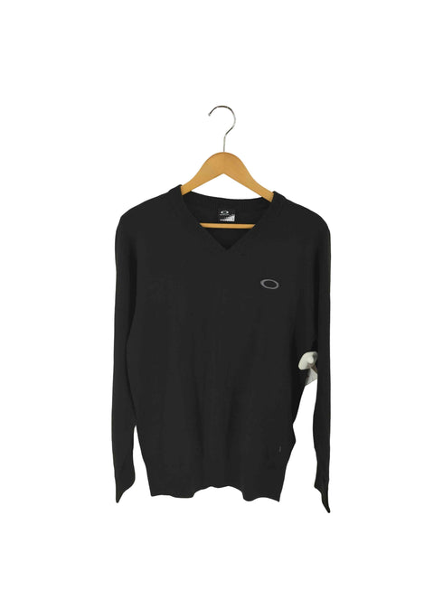 オークリー OAKLEY エリプスロゴ Vネックニット メンズ import:L