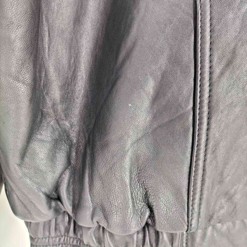 WORLD TOP CLASS ジップアップ ラグランスリーブ シープレザー ジャケット メンズ import:XXL