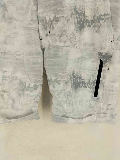 オークリー OAKLEY スカルロゴ刺繍総柄ハーフパンツ メンズ 34inch