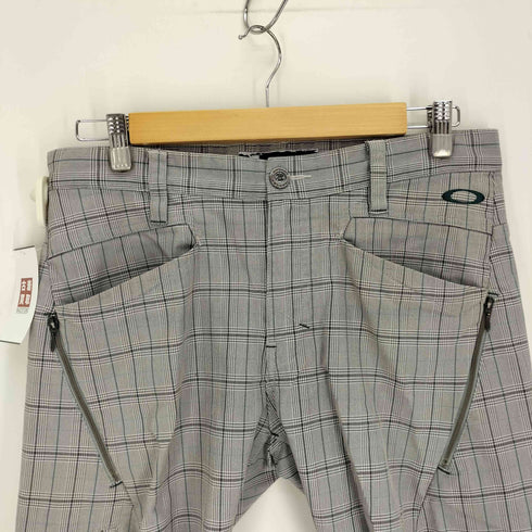 オークリー OAKLEY チェック ゴルフパンツ メンズ 34inch