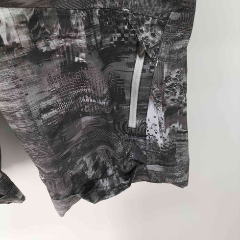 オークリー OAKLEY スカルロゴ刺繍総柄ハーフパンツ メンズ 34inch