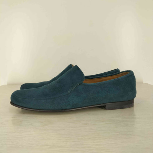 バリー BALLY スイス製 スエードローファー レディース EU 35 1/2