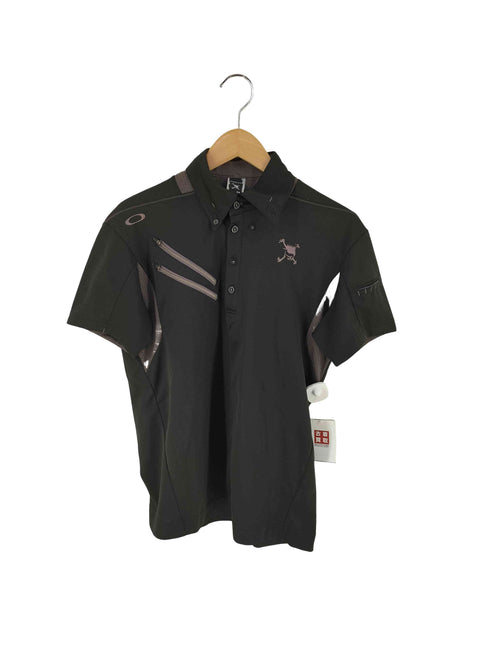 オークリー OAKLEY L/S ポロシャツ メンズ import:M