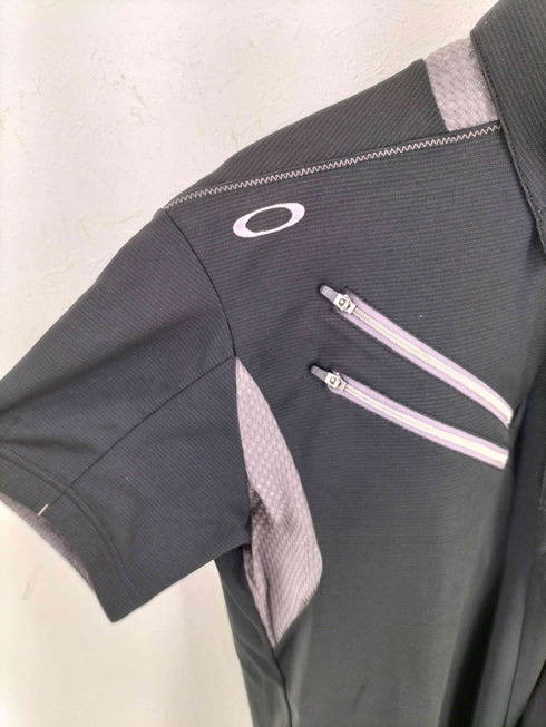 オークリー OAKLEY L/S ポロシャツ メンズ import:M