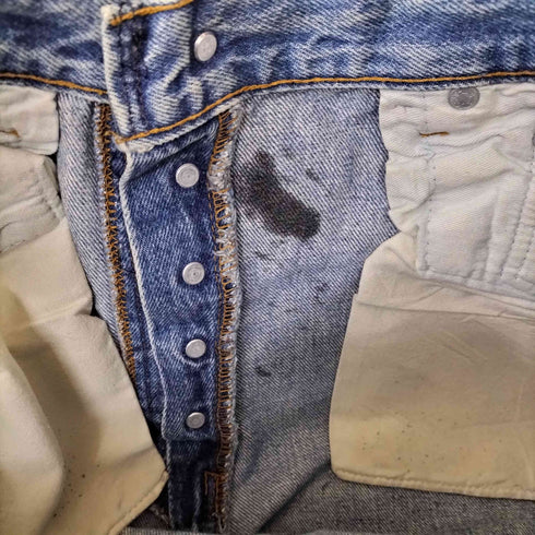 リーバイス Levis 90S USA製 501 裏524 ボタンフライ ペイント加工 デニムパンツ メンズ W34 L32