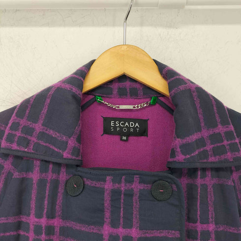 エスカーダスポーツ ESCADA SPORT 半袖ガウンコート レディース JPN:36