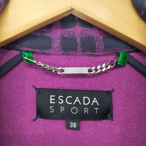 エスカーダスポーツ ESCADA SPORT 半袖ガウンコート レディース JPN:36