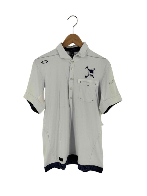 オークリー OAKLEY 総柄 ポロシャツ メンズ import:M