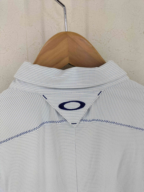 オークリー OAKLEY 総柄 ポロシャツ メンズ import:M