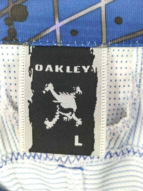 オークリー OAKLEY 総柄 ポロシャツ メンズ import:M