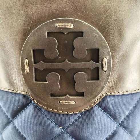 トリーバーチ TORY BURCH キルティング レザーロングブーツ レディース 7M