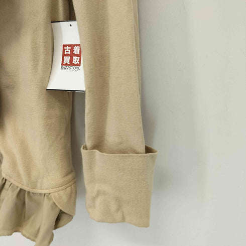 ユキトリイ YUKI TORII カシミヤ混 フリルカーディガン レディース JPN:38