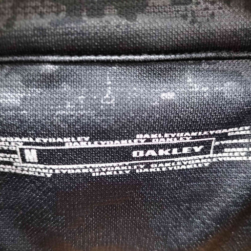 オークリー OAKLEY スカルタブ ゴルフポロシャツ メンズ import:L
