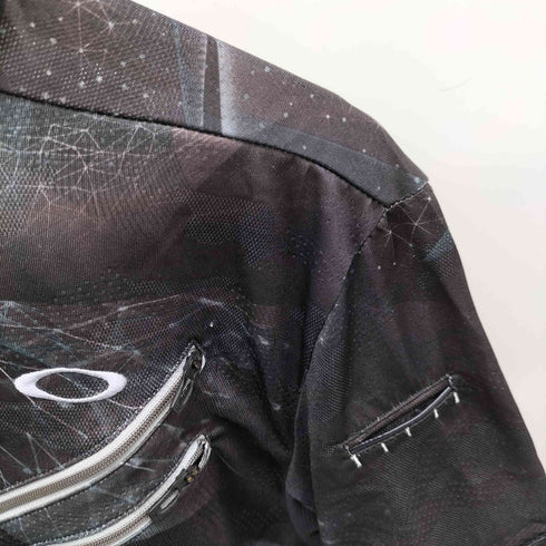 オークリー OAKLEY スカルタブ ゴルフポロシャツ メンズ import:M