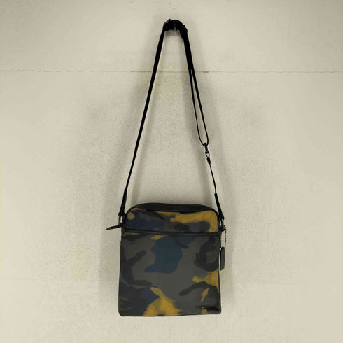コーチ COACH ナイロン レザー カモ柄 ショルダーバッグ レディース