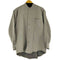 エディーバウアー Eddie Bauer ポリ混 バンドカラーレーヨンシャツ メンズ import:L