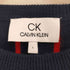 カルバンクライン CALVIN KLEIN ウール ストライプ ラグラン ニット レディース import:L