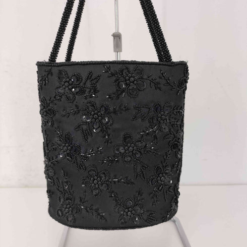 フラワー刺繍 ハンドバッグ レディース