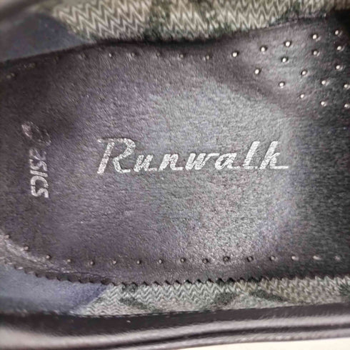 アシックス ASICS RUNWALK 外羽根U モカレザーシューズ ビジネスシューズ メンズ JPN:25.5