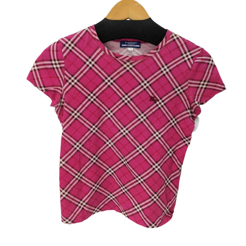 バーバリーブルーレーベル BURBERRY BLUE LABEL ノバチェックカットソー レディース JPN:M