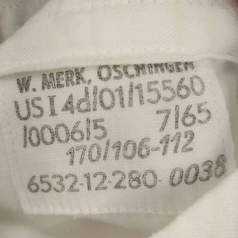 ドイツ軍コットンツイルワークジャケット メンズ 7