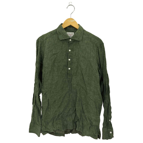 ブリッラペルイルグースト BRILLA per il gusto リネン ロングスリーブ カプリシャツ メンズ JPN:L