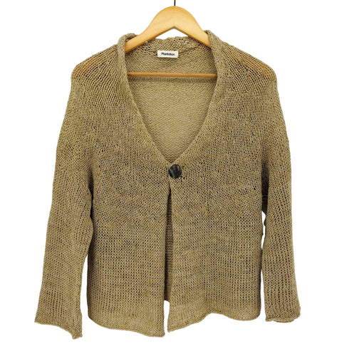 プランテーション Plantation 08SS 1B リネン カーディガン レディース JPN:M