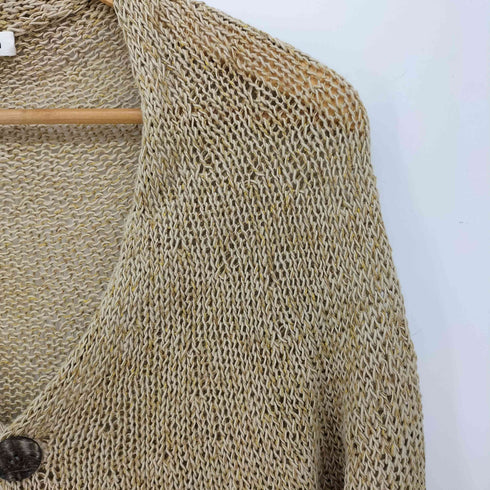 プランテーション Plantation 08SS 1B リネン カーディガン レディース JPN:M